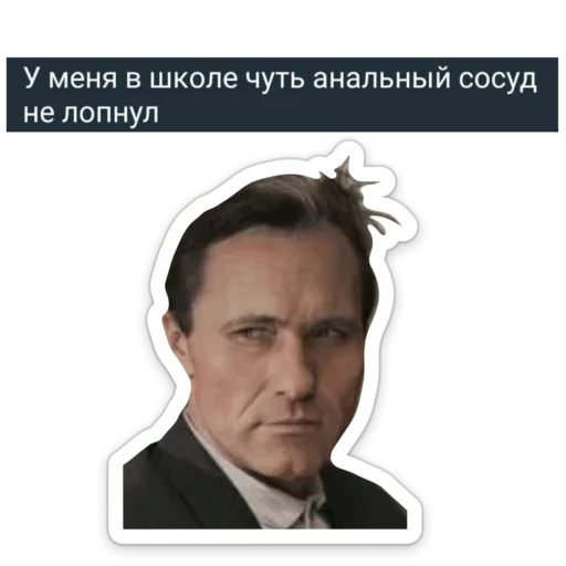 🫁 Стикер «ТНО шиза» для Telegram