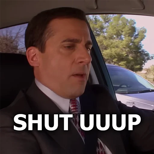 😠 Стикер «The Office» для Telegram