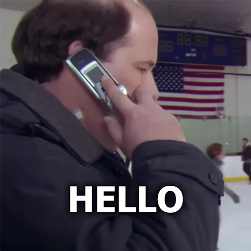 🤫 Стикер «The Office» для Telegram