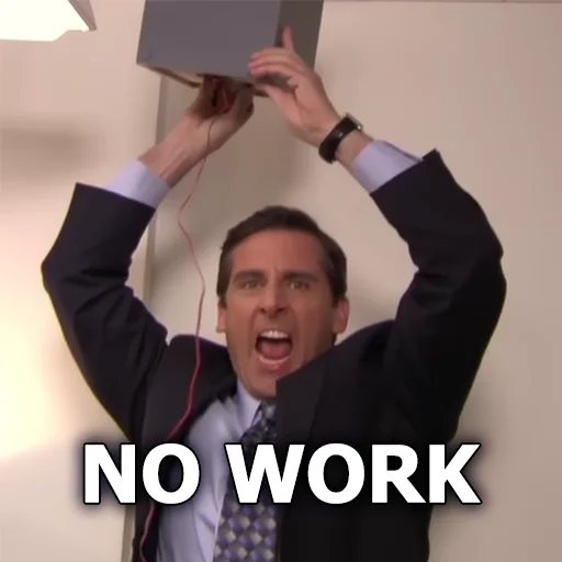 😤 Стикер «The Office» для Telegram