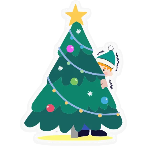 🎄 Эмодзи «Семейка Оливьевых» для Telegram