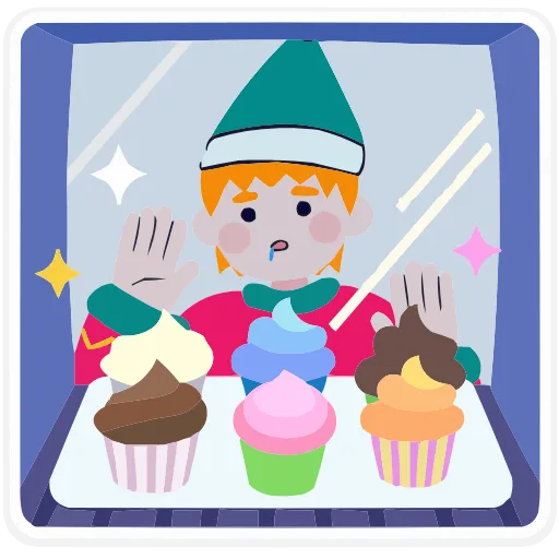 🧁 Эмодзи «Семейка Оливьевых» для Telegram