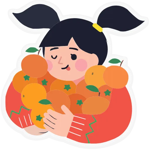 🍊 Эмодзи «Семейка Оливьевых» для Telegram