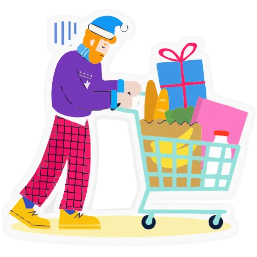 🛒 Эмодзи «Семейка Оливьевых» для Telegram
