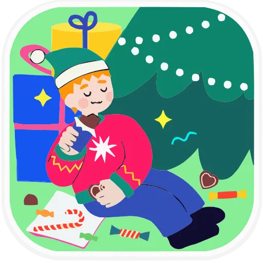 😌 Эмодзи «Семейка Оливьевых» для Telegram