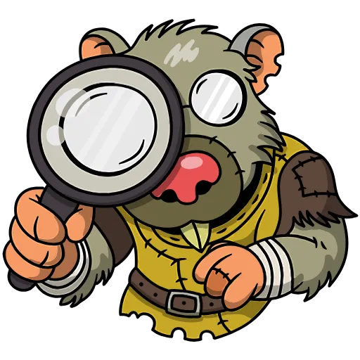 🔍 Эмодзи «Крысиная банда» для Telegram