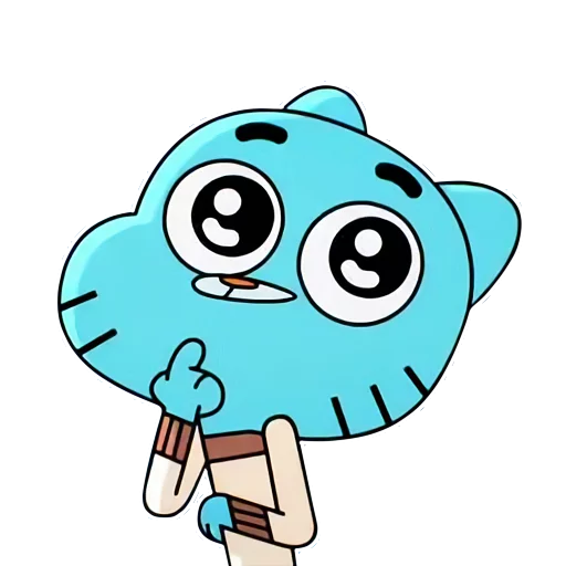 Стикерпак The Amazing World Of Gumball для Telegram — скачать