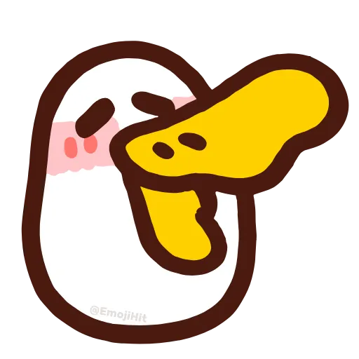 😮‍💨 Стикер «Duck» для Telegram