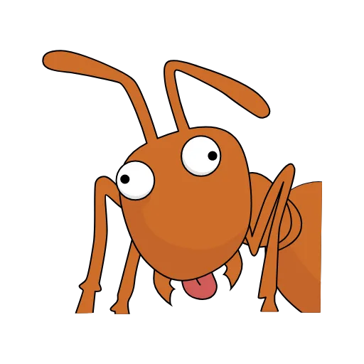 🥴 Стикер «The ants DNTworry» для Telegram