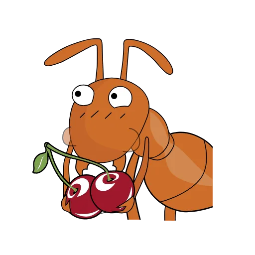 🍒 Стикер «The ants DNTworry» для Telegram