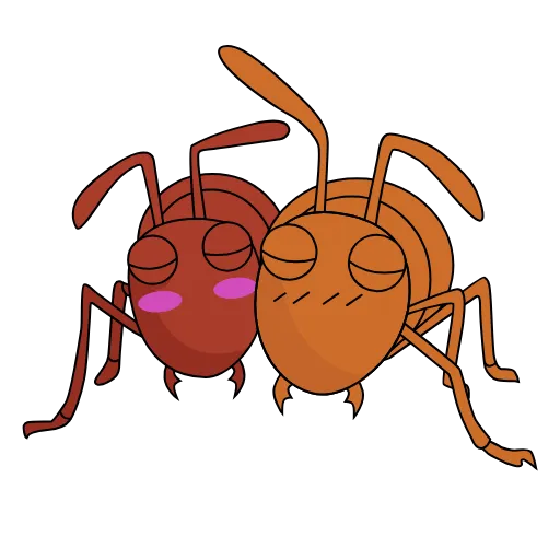 ☺️ Стикер «The ants DNTworry» для Telegram