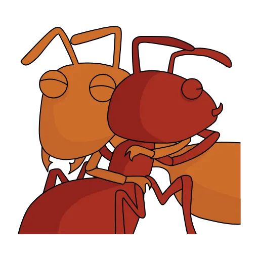 😊 Стикер «The ants DNTworry» для Telegram