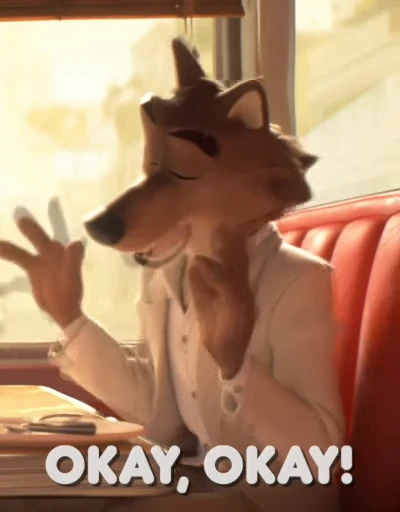 👌 Стикер «The Bad Guys» для Telegram