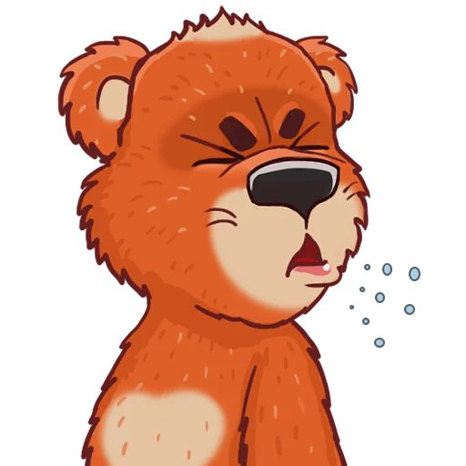 😨 Стикер «TheBear» для Telegram