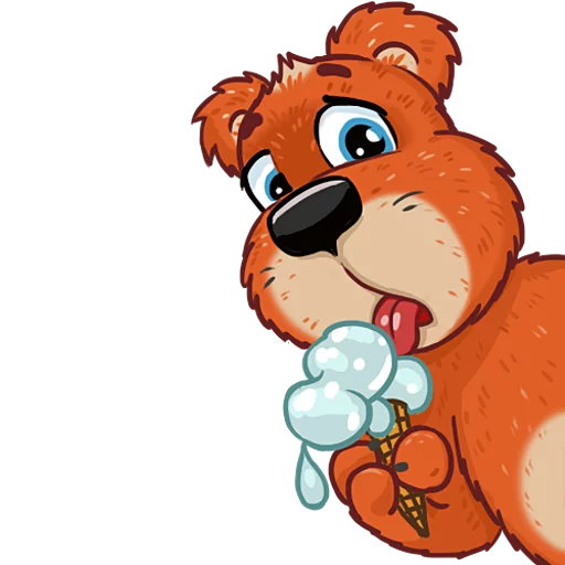 🍦 Стикер «TheBear» для Telegram