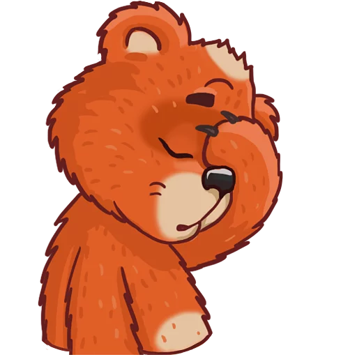 😣 Стикер «TheBear» для Telegram