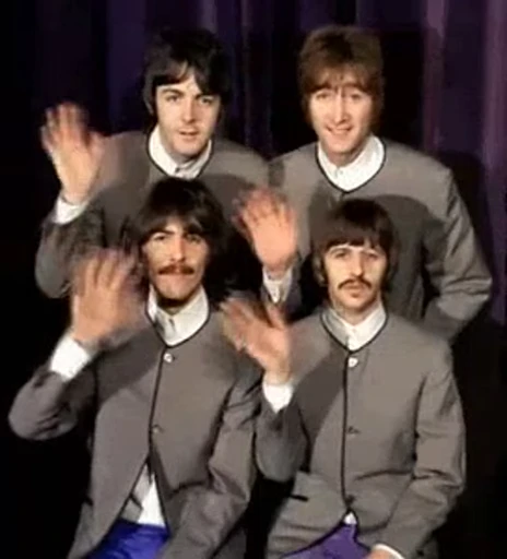 Стикерпак Beatles Битлз для Telegram — скачать