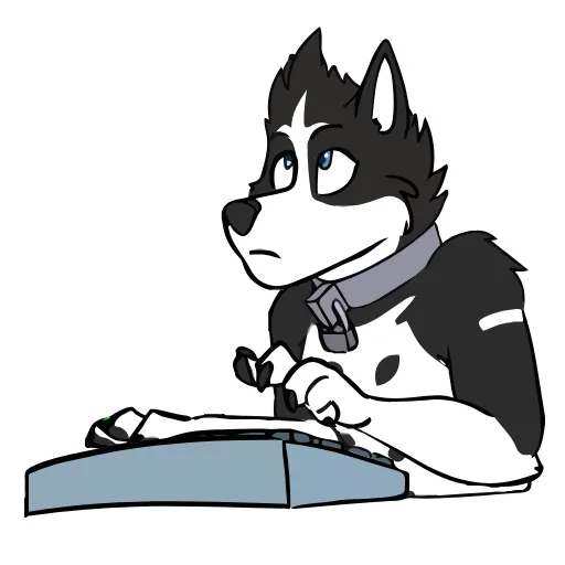⌨️ Стикер «The Curl Animated 2! -» для Telegram