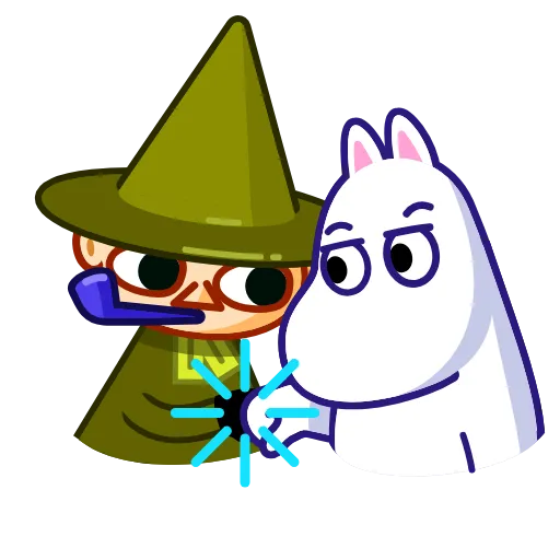 🫂 Стикер «Moomin» для Telegram