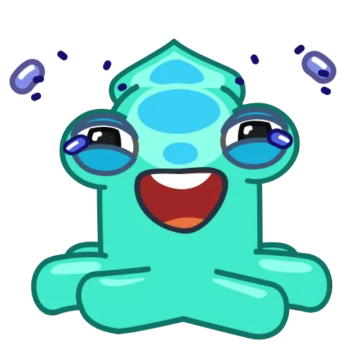 Стикерпак Cuddlefish для Telegram — скачать