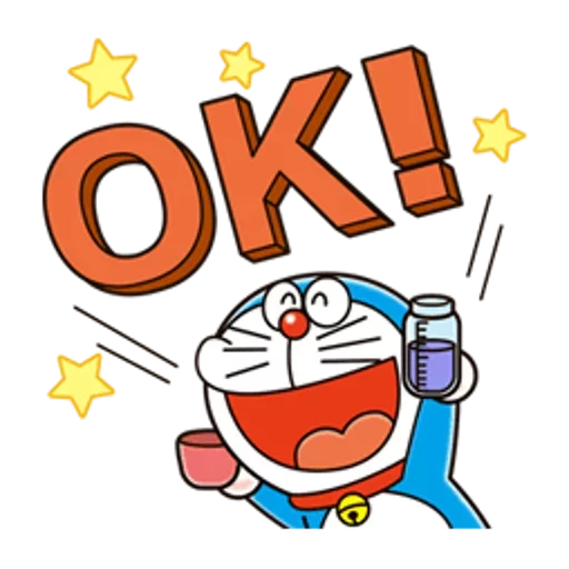 🆗 Стикер «Doraemon» для Telegram