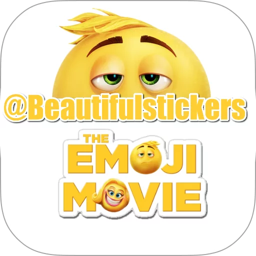 🖌 Стикер «? The emoji movie ?» для Telegram