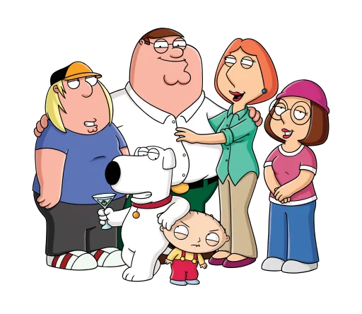 Стикерпак The Family Guy для Telegram — скачать