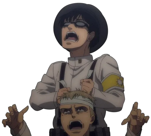 😫 Стикер «SnK The Final Season -» для Telegram