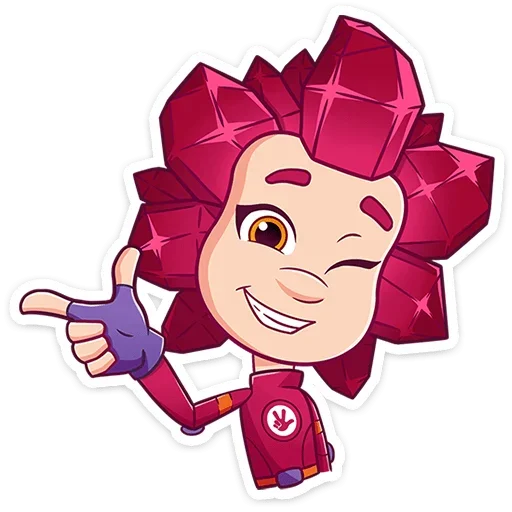 😉 Стикер «Фиксики» для Telegram