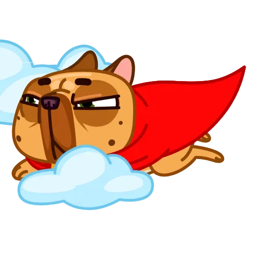 🦸‍♂️ Стикер «Harry The Frenchie» для Telegram