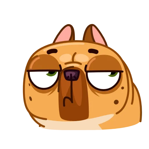 🙅 Стикер «Harry The Frenchie» для Telegram