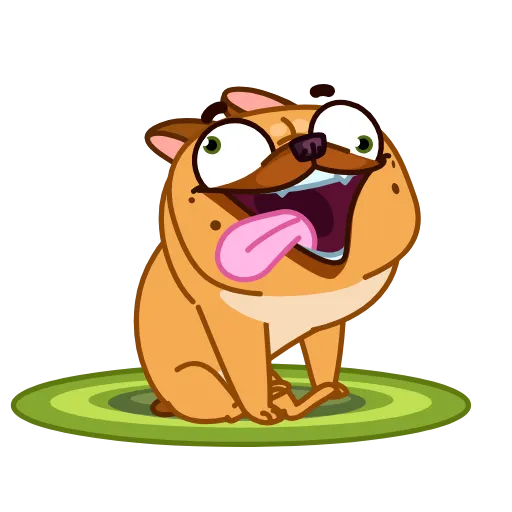 🤪 Стикер «Harry The Frenchie» для Telegram