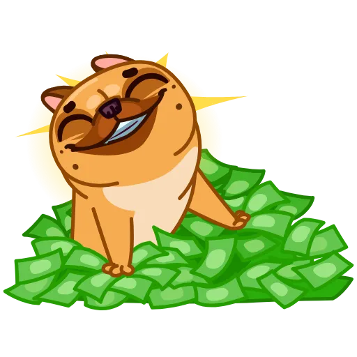 🤑 Стикер «Harry The Frenchie» для Telegram