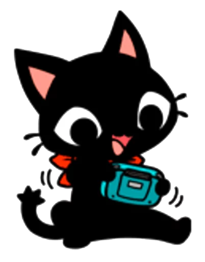 Стикерпак Gamercat для Telegram — скачать