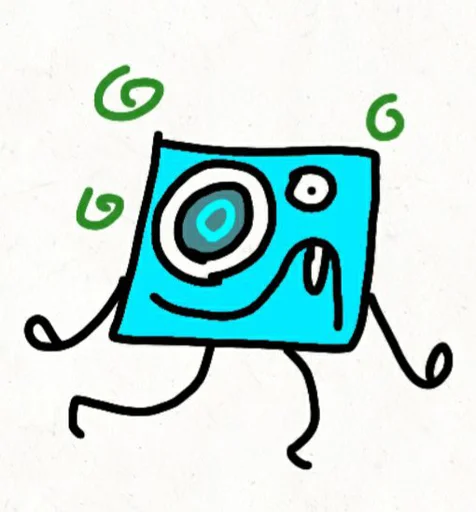🥴 Стикер «The Cube» для Telegram