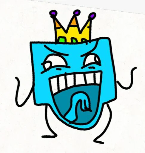 👑 Стикер «The Cube» для Telegram