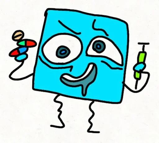 💊 Стикер «The Cube» для Telegram