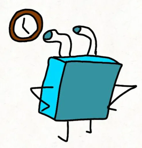 ⏰ Стикер «The Cube» для Telegram