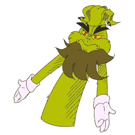 😤 Стикер «The Grinch by» для Telegram