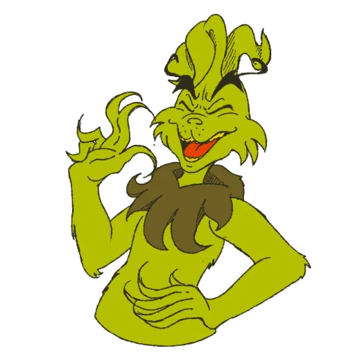 Стикерпак The Grinch by для Telegram — скачать