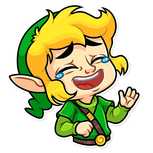 Стикерпак The Hero of Hyrule для Telegram — скачать