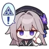 🔮 Эмодзи «Herta Honkai Star Rail» для Telegram