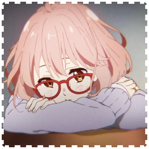 Стикерпак Kuriyama Mirai для Telegram — скачать