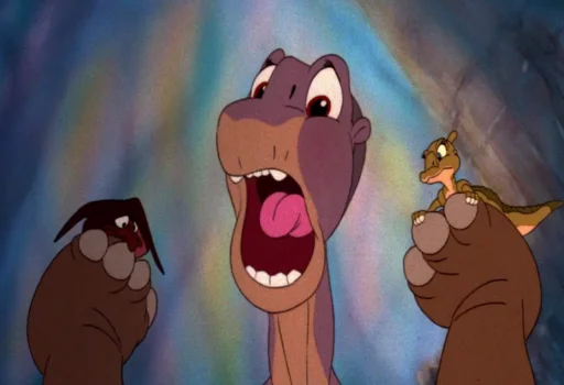 Стикерпак The Land Before Time для Telegram — скачать