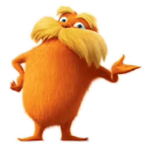 😅 Стикер «Dr Seuss - The Lorax» для Telegram