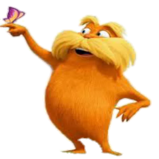 ☝ Стикер «Dr Seuss - The Lorax» для Telegram