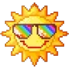 🤩 Эмодзи «pixel vibe» для Telegram