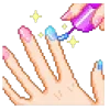 🤩 Эмодзи «pixel vibe» для Telegram