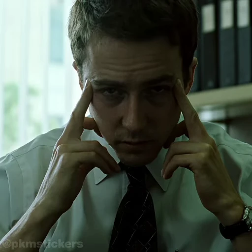 😶 Стикер «The Narrator» для Telegram