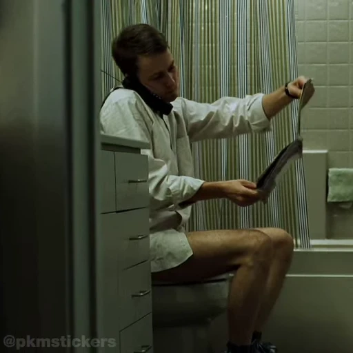 🚽 Стикер «The Narrator» для Telegram